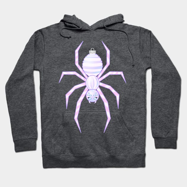 Christmas Spider Ornament (2) Hoodie by Luna-Cooper